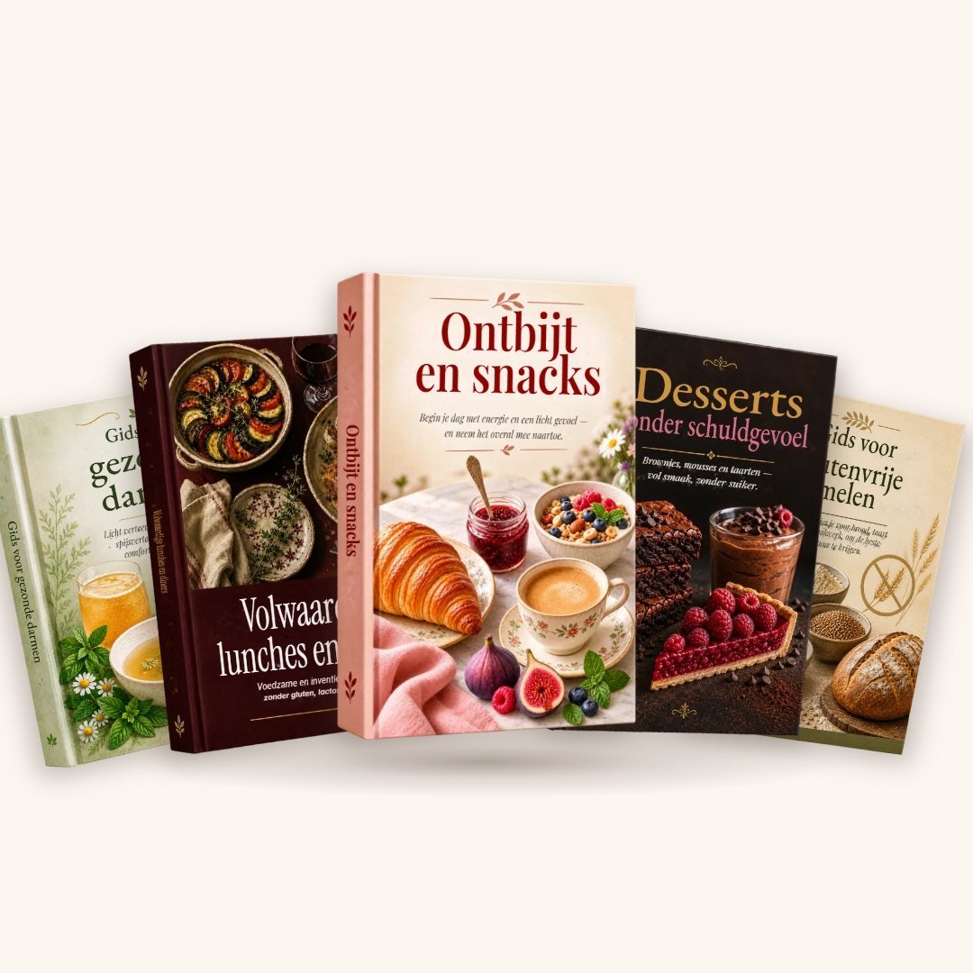 1000+ recepten zonder gluten, lactose en suiker