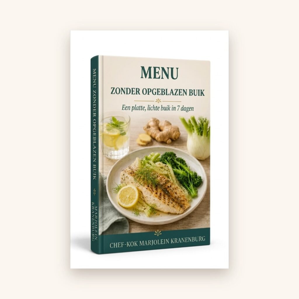 Menu zonder opgeblazen gevoel