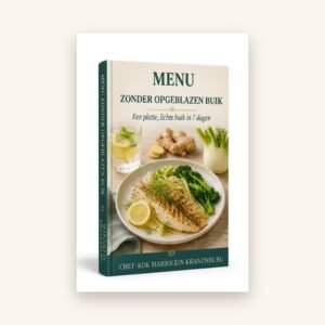 Menu zonder opgeblazen gevoel